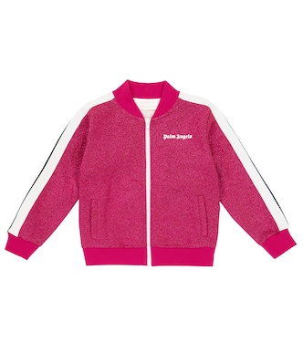 Trainingsjacke aus Lamé | Palm Angels Kids