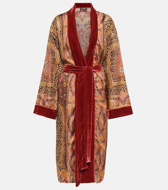 Silk bathrobe | Etro