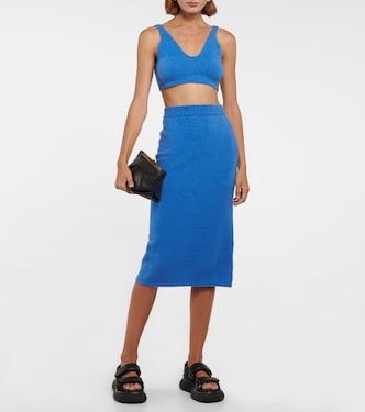 Bralette Yoma en mezcla de lana | Nanushka