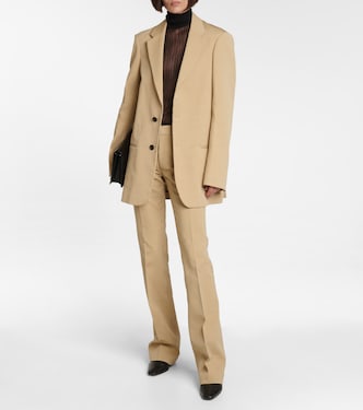 Isaac striped cotton-blend blazer | Petar Petrov