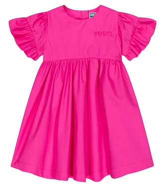 Logo cotton dress | Kenzo Kids