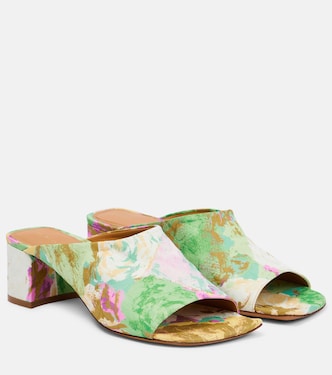 Sandali con motivo jacquard | Dries Van Noten