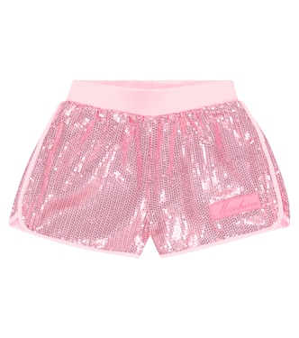 Shorts mit Pailletten | Moschino Kids