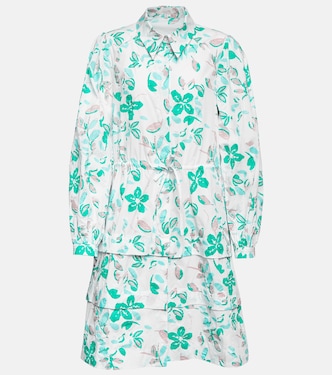 Floral cotton poplin shirt dress | Dorothee Schumacher