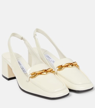 حذاء من الجلد اللامع Diamond Tilda 45 | Jimmy Choo