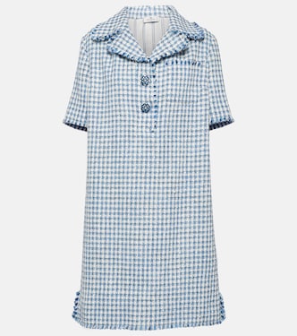Houndstooth minidress | Etro