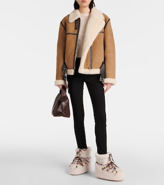 Resort Icon Low faux-fur snow boots | Moon Boot