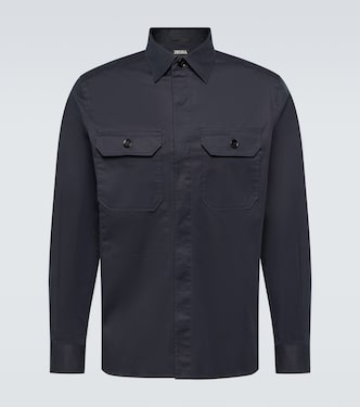 Hemdjacke aus Canvas | Zegna