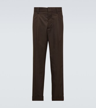 Pantalones rectos de tiro medio | Tod's