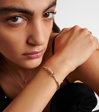Bracelet en or 14 ct et diamants | Stone and Strand