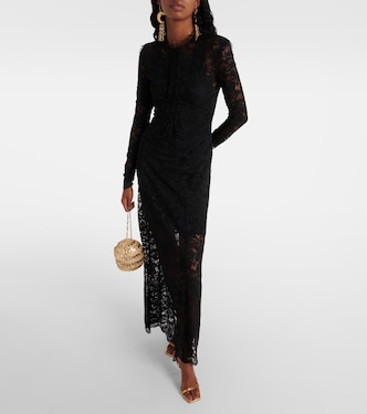 Draped jersey maxi dress | Rabanne