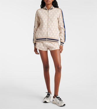 Low-Rise Shorts aus Jacquard | Tory Sport