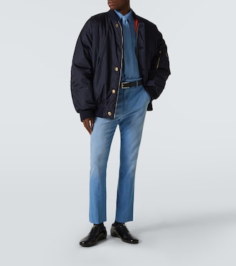Jean slim à taille mi-haute | Prada