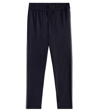 Logo embroidered leggings | Moncler Enfant