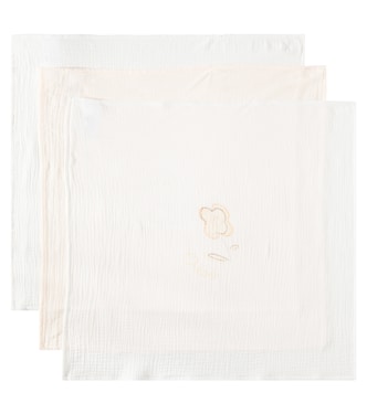Baby - Set di 3 bavaglini in cotone  | Chloé Kids