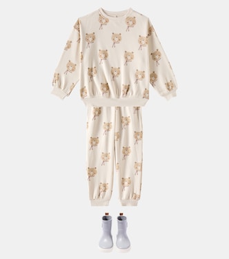 Bears cotton-blend sweatshirt | Rylee + Cru