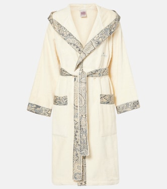 Bloom cotton terry bathrobe | Etro