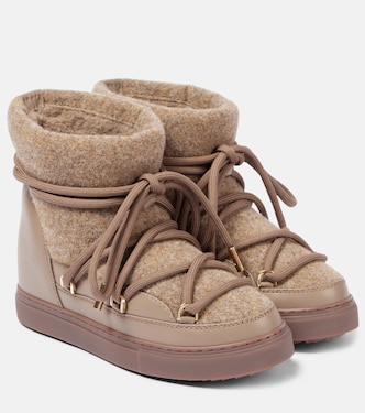 Botas de nieve Felt Wedge | Inuikii