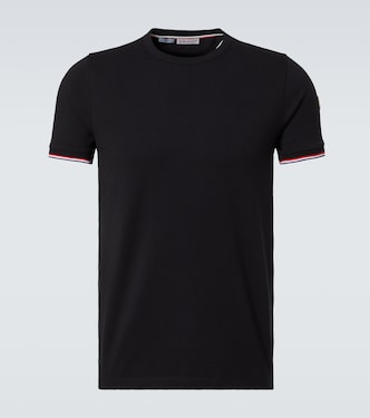 T-Shirt Tricolor aus Jersey | Moncler
