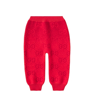 Pantalon de survêtement GG en laine | Gucci Kids