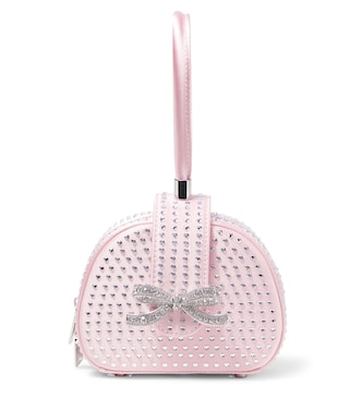 Heart embellished wallet on chain  | Self-Portrait Kids