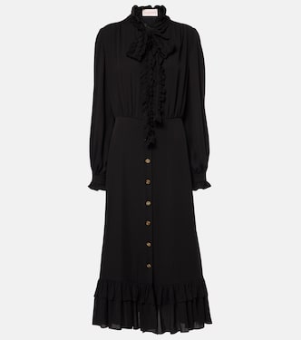 Midikleid aus Seiden-Georgette | Valentino