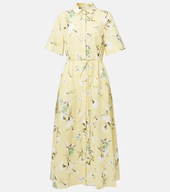 Floral cotton shirt dress | Erdem