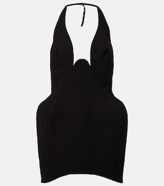 Scalloped minidress | Mugler