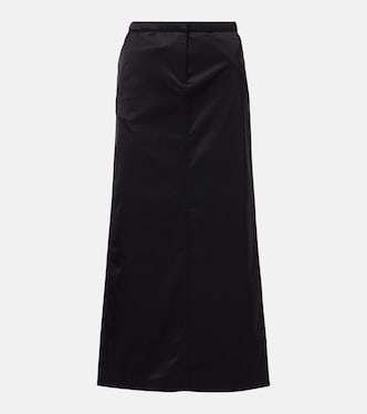 Gonna lunga in misto cotone | Toteme