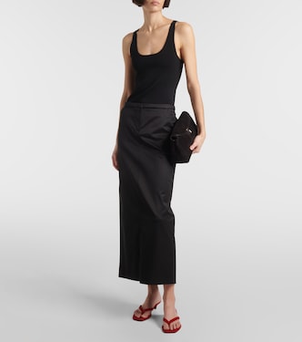 Gonna lunga in misto cotone | Toteme