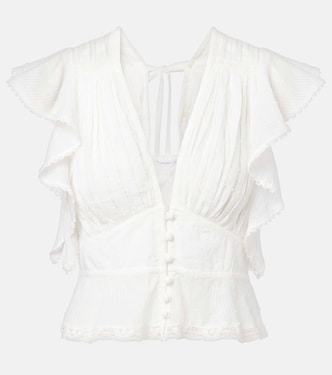 Bluse Romy aus Baumwolle | Poupette St Barth