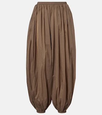 Pantalones globo drapeados | Alaïa