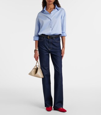 Kora high-rise wide-leg jeans | AG Jeans