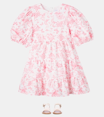 Bedrucktes Kleid aus Baumwolle | Tartine et Chocolat