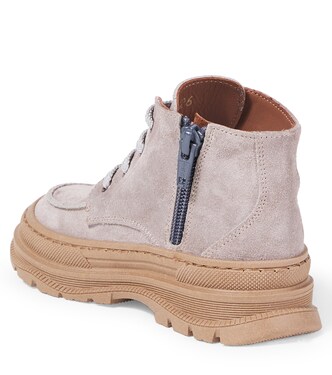 Schnürstiefel aus Veloursleder | PèPè