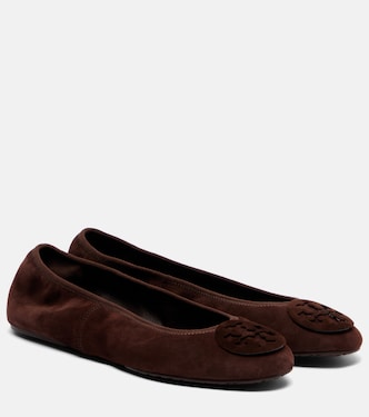 Reva suede ballet flats | Tory Burch