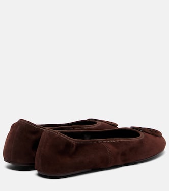 Reva suede ballet flats | Tory Burch