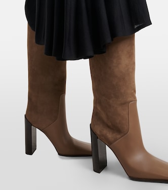 Bottines 90 en cuir | Alaïa