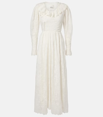 Zoen floral cotton and silk maxi dress | Isabel Marant