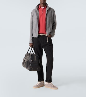 Cotton piqué polo shirt | Brunello Cucinelli