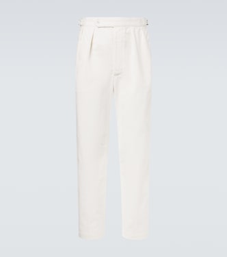 Cotton twill tapered pants | Polo Ralph Lauren
