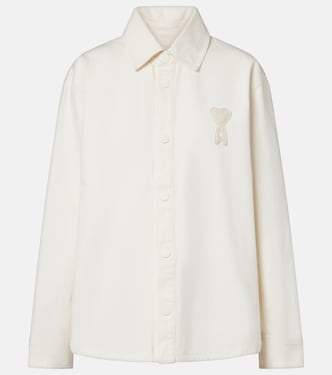 Ami de Cœur cotton twill overshirt | Ami Paris
