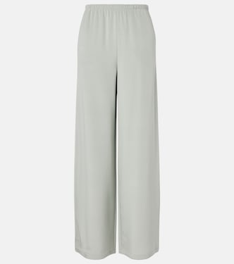 Maga silk-blend satin wide-leg pants | Max Mara