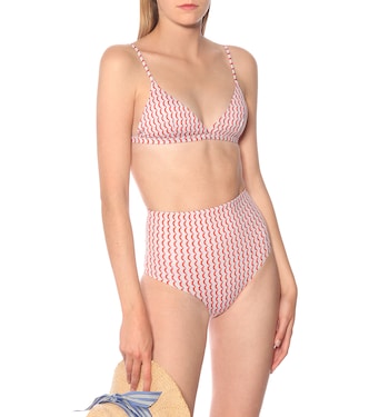 Bedrucktes Bikini-Höschen Deia | Asceno