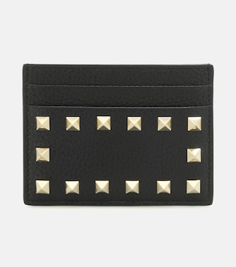 Kartenetui Rockstud aus Leder | Valentino Garavani