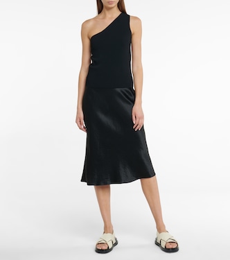 One-shoulder knit top | Vince
