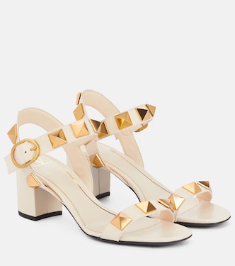 Sandalen Roman Stud 70 aus Leder | Valentino Garavani