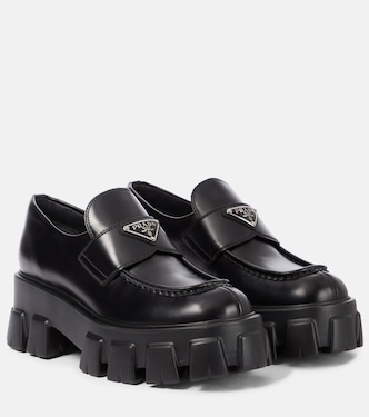 Mocassins Monolith en cuir | Prada