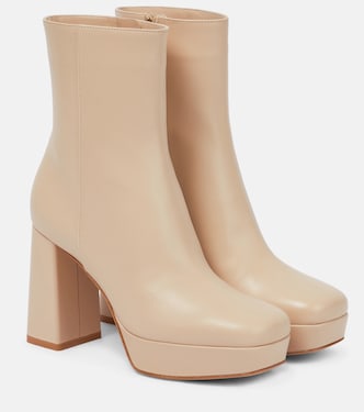 Leather ankle boots | Gianvito Rossi