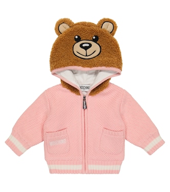 Baby - Cardigan in misto cotone | Moschino Kids